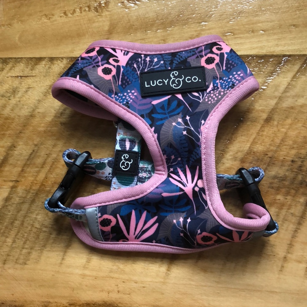 Lucy & Co. XS reversible dog harness Enchanted Forest